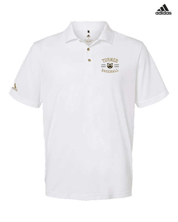 Turner HS Baseball Curve - Mens Adidas Polo