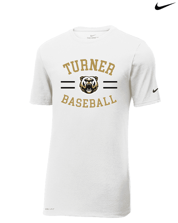 Turner HS Baseball Curve - Mens Nike Cotton Poly Tee