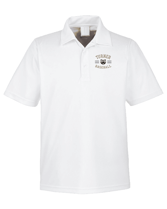 Turner HS Baseball Curve - Mens Polo