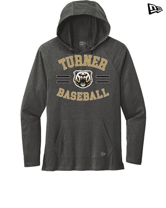 Turner HS Baseball Curve - New Era Tri-Blend Hoodie