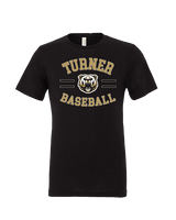 Turner HS Baseball Curve - Tri-Blend Shirt