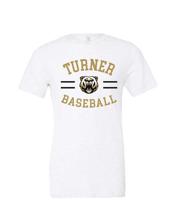 Turner HS Baseball Curve - Tri-Blend Shirt