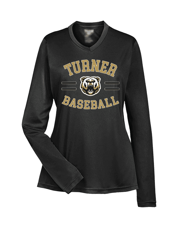 Turner HS Baseball Curve - Womens Performance Longsleeve