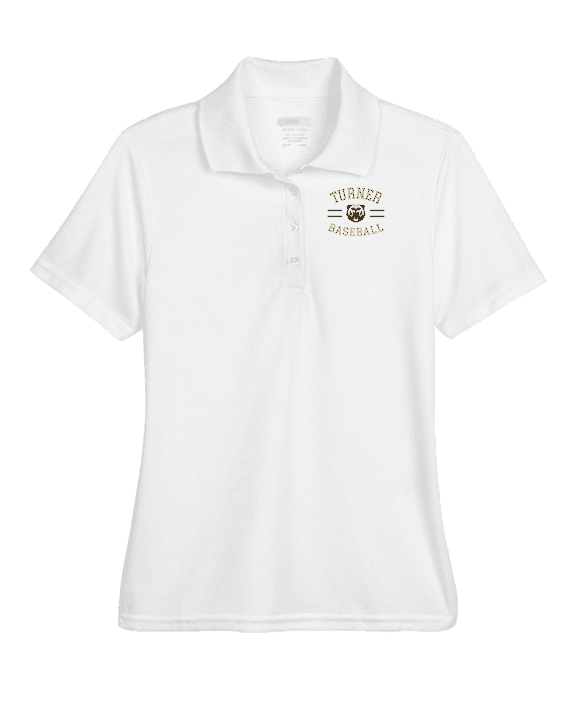 Turner HS Baseball Curve - Womens Polo