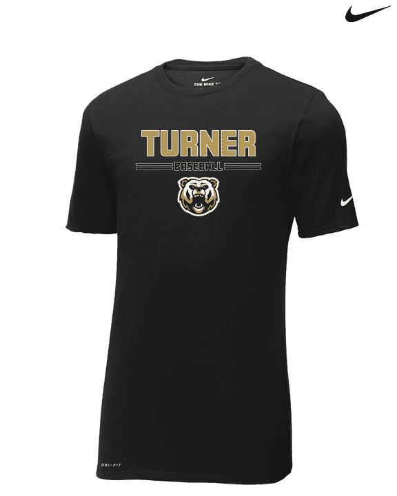 Turner HS Baseball Keen - Mens Nike Cotton Poly Tee