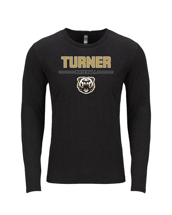 Turner HS Baseball Keen - Tri-Blend Long Sleeve