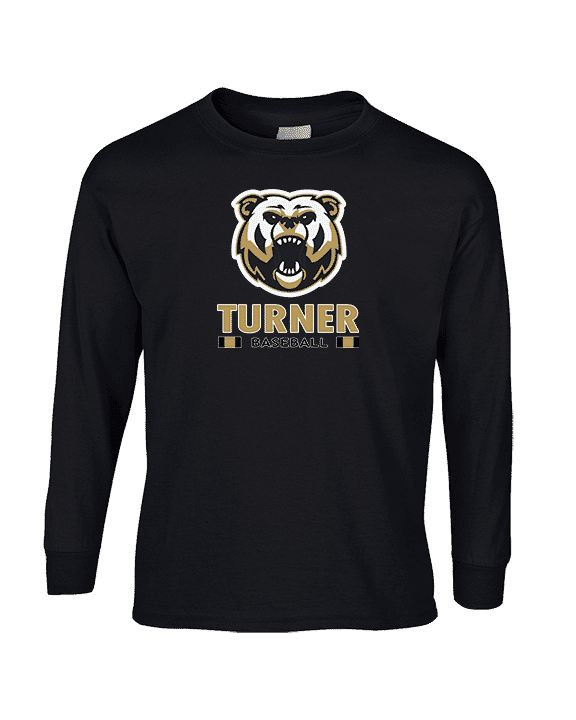 Turner HS Baseball Stacked - Cotton Longsleeve