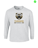 Turner HS Baseball Stacked - Cotton Longsleeve