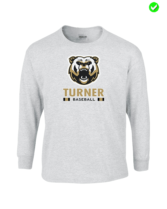 Turner HS Baseball Stacked - Cotton Longsleeve