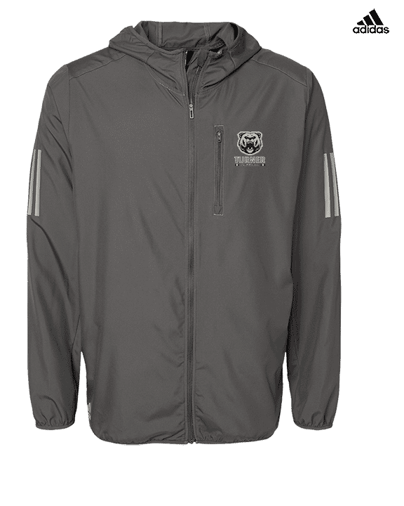 Turner HS Baseball Stacked - Mens Adidas Full Zip Jacket