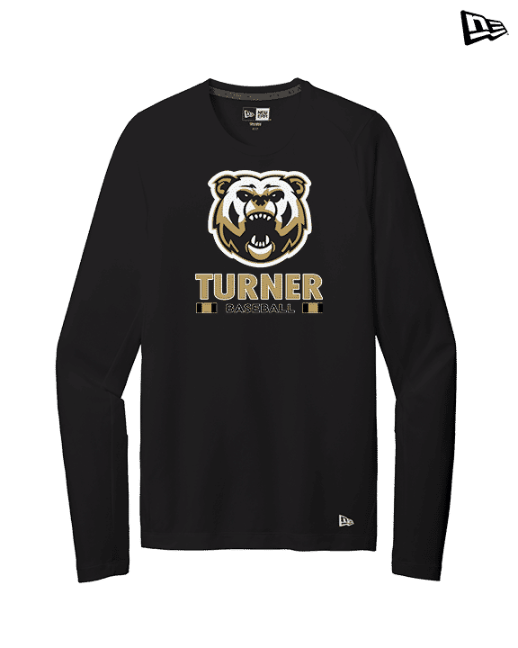 Turner HS Baseball Stacked - New Era Performance Long Sleeve