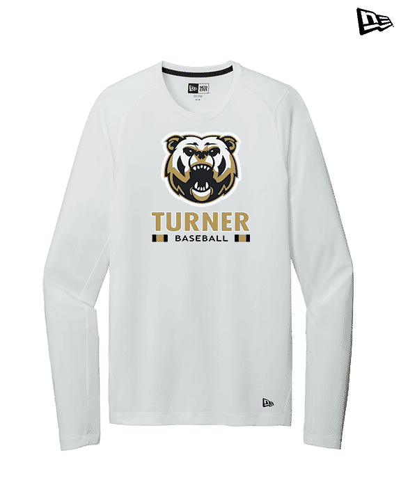 Turner HS Baseball Stacked - New Era Performance Long Sleeve