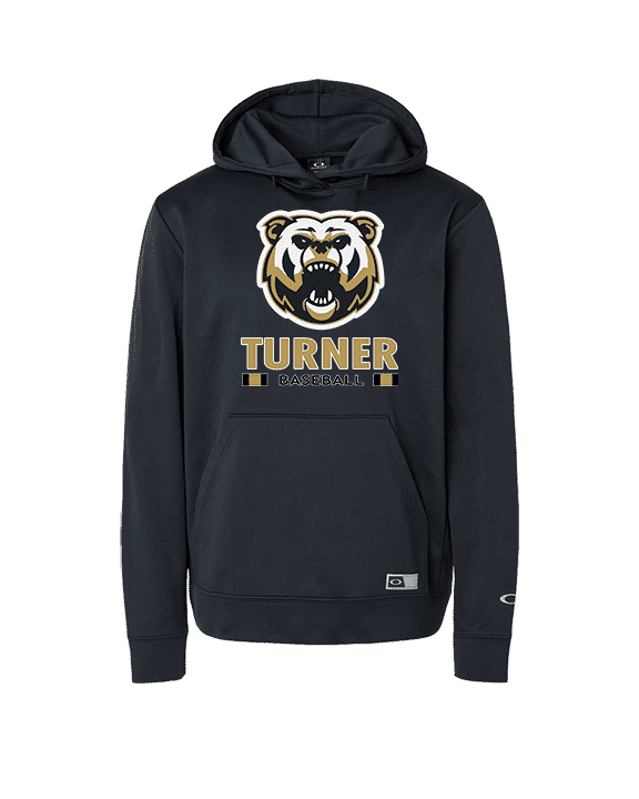 Turner HS Baseball Stacked - Oakley Performance Hoodie