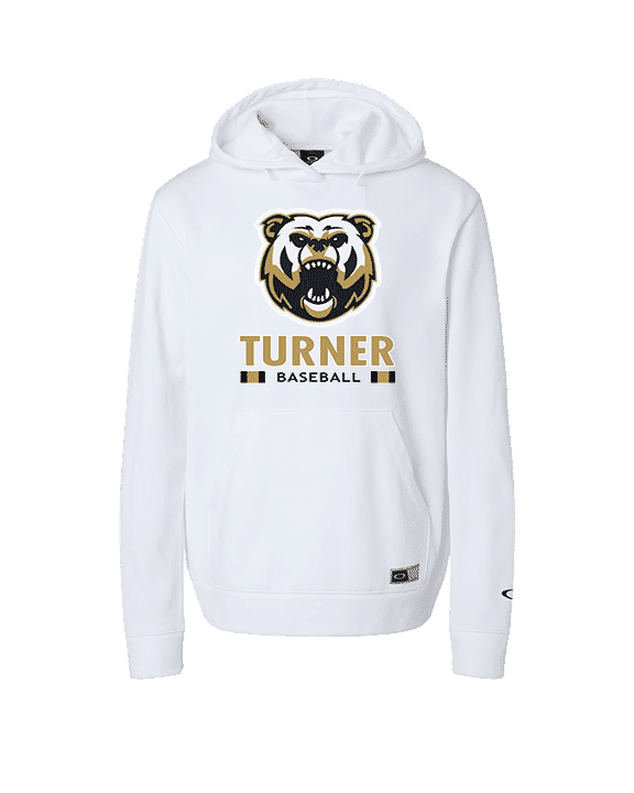 Turner HS Baseball Stacked - Oakley Performance Hoodie