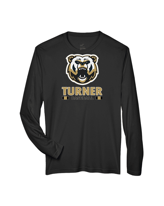 Turner HS Baseball Stacked - Performance Longsleeve