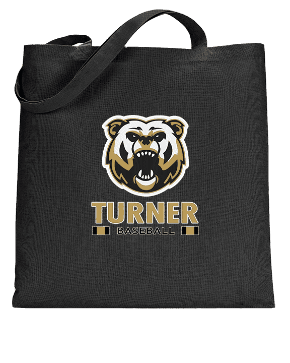 Turner HS Baseball Stacked - Tote