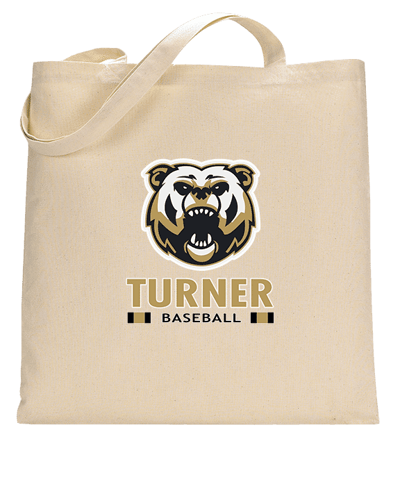 Turner HS Baseball Stacked - Tote