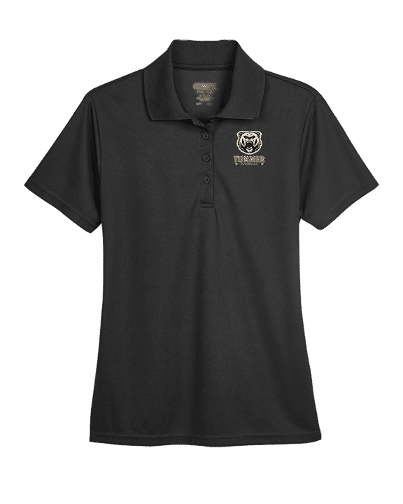 Turner HS Baseball Stacked - Womens Polo