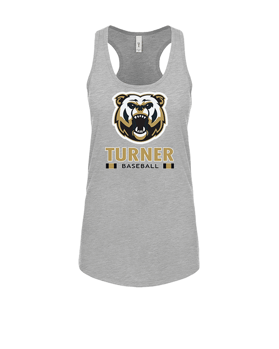 Turner HS Baseball Stacked - Womens Tank Top