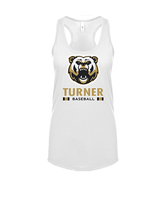 Turner HS Baseball Stacked - Womens Tank Top