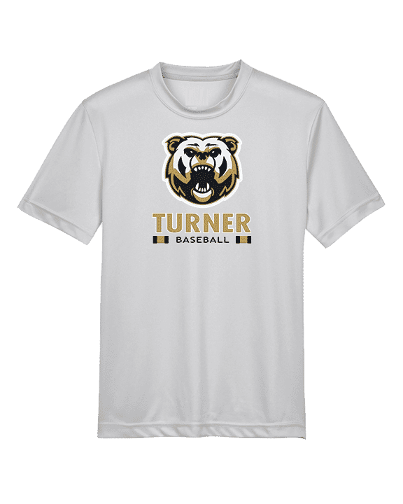 Turner HS Baseball Stacked - Youth Performance Shirt