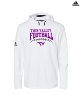 Twin Valley HS Football School Football - Mens Adidas Hoodie