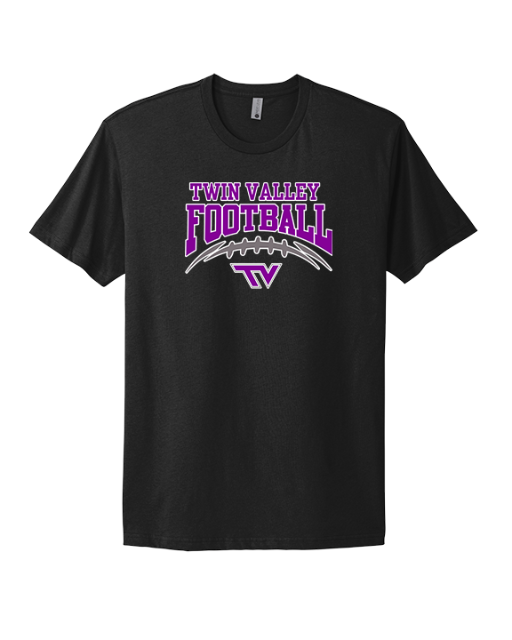 Twin Valley HS Football School Football - Mens Select Cotton T-Shirt