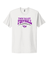 Twin Valley HS Football School Football - Mens Select Cotton T-Shirt