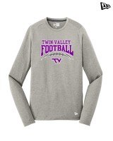 Twin Valley HS Football School Football - New Era Performance Long Sleeve