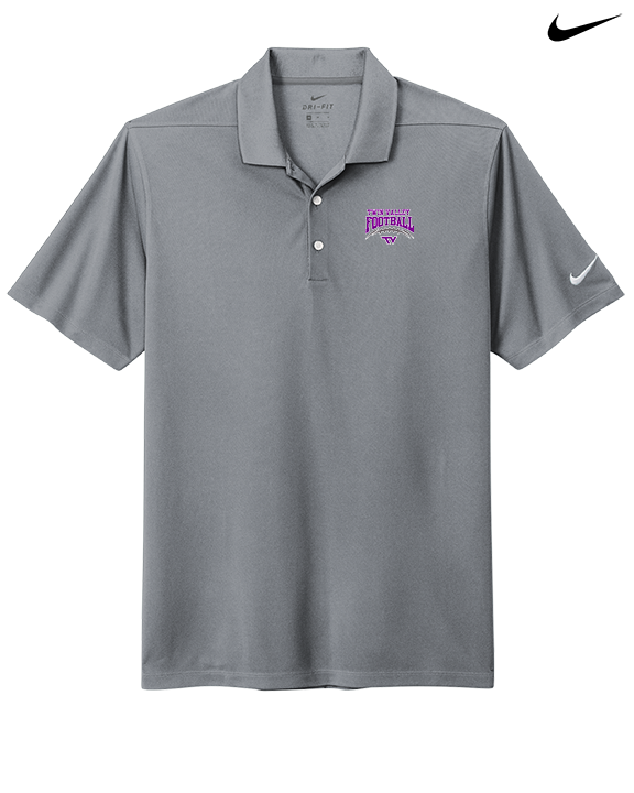 Twin Valley HS Football School Football - Nike Polo