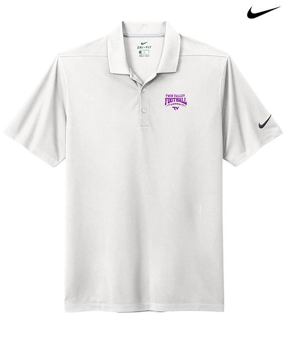 Twin Valley HS Football School Football - Nike Polo