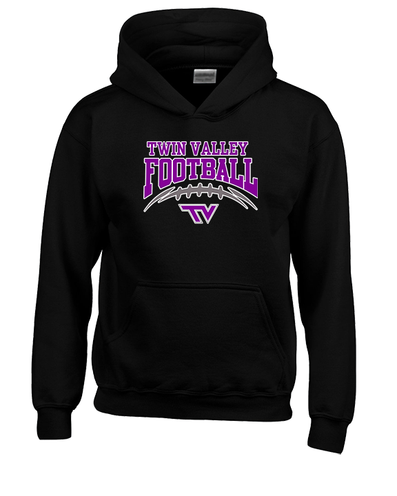 Twin Valley HS Football School Football - Unisex Hoodie