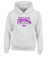 Twin Valley HS Football School Football - Unisex Hoodie