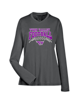 Twin Valley HS Football School Football - Womens Performance Longsleeve