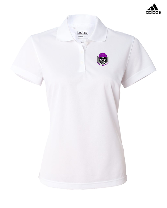 Twin Valley HS Football Skull Crusher - Adidas Womens Polo