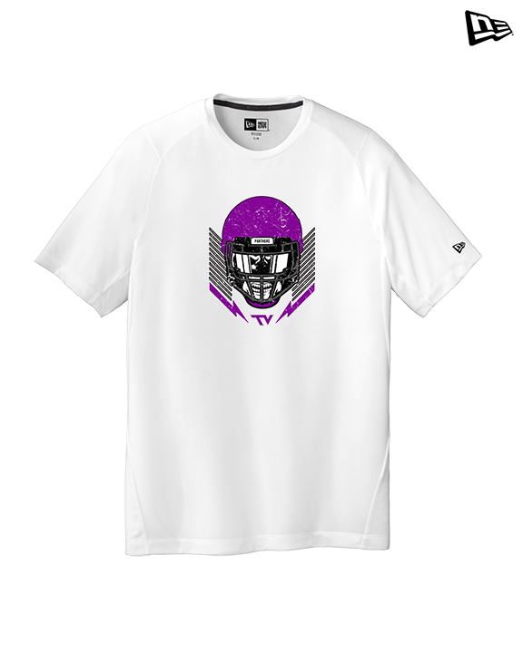 Twin Valley HS Football Skull Crusher - New Era Performance Shirt