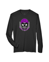 Twin Valley HS Football Skull Crusher - Performance Longsleeve