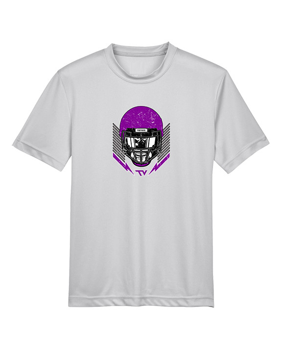 Twin Valley HS Football Skull Crusher - Youth Performance Shirt