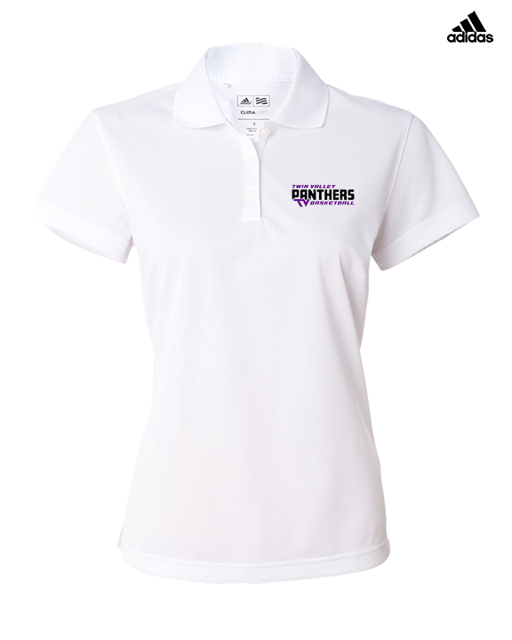 Twin Valley HS Girls Basketball Bold - Adidas Womens Polo