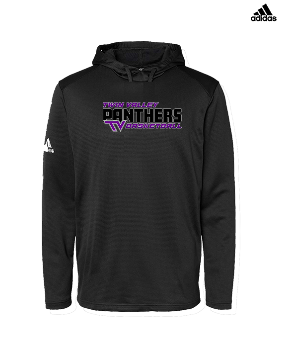 Twin Valley HS Girls Basketball Bold - Mens Adidas Hoodie