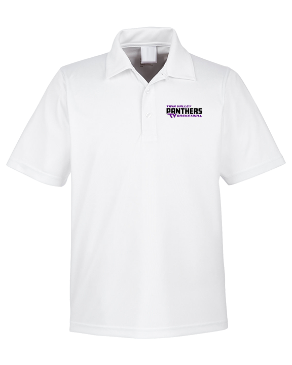Twin Valley HS Girls Basketball Bold - Mens Polo