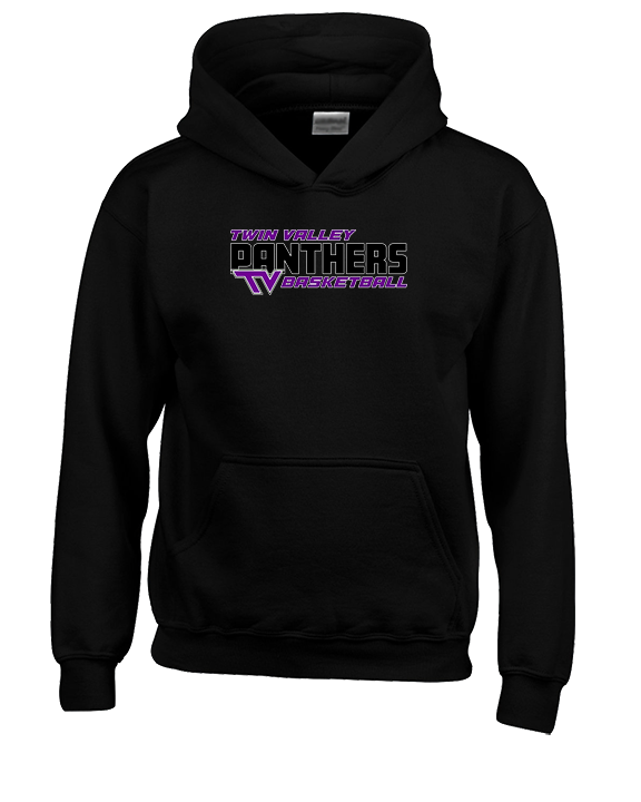 Twin Valley HS Girls Basketball Bold - Youth Hoodie