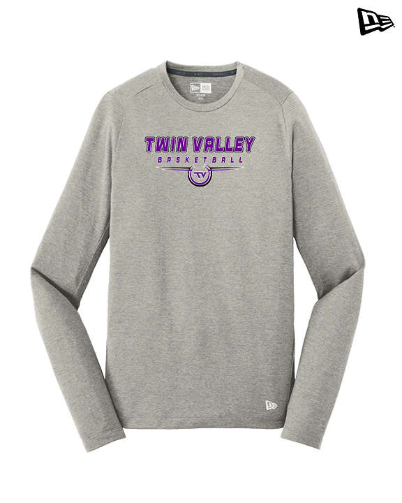 Twin Valley HS Girls Basketball Design - New Era Performance Long Sleeve