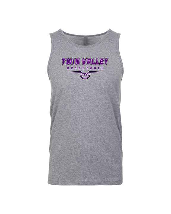 Twin Valley HS Girls Basketball Design - Tank Top
