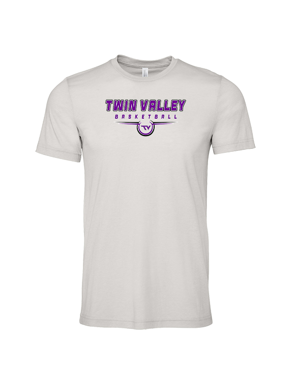 Twin Valley HS Girls Basketball Design - Tri-Blend Shirt