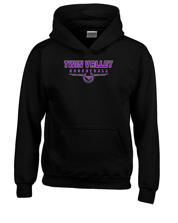 Twin Valley HS Girls Basketball Design - Unisex Hoodie
