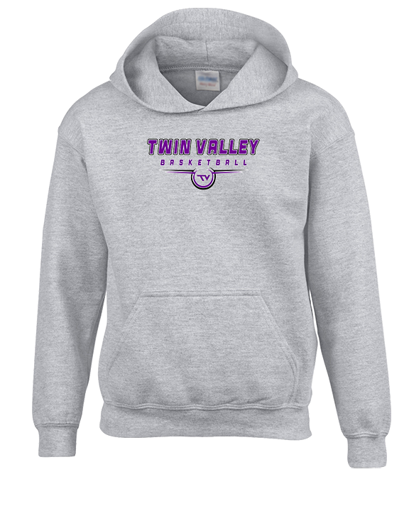 Twin Valley HS Girls Basketball Design - Youth Hoodie