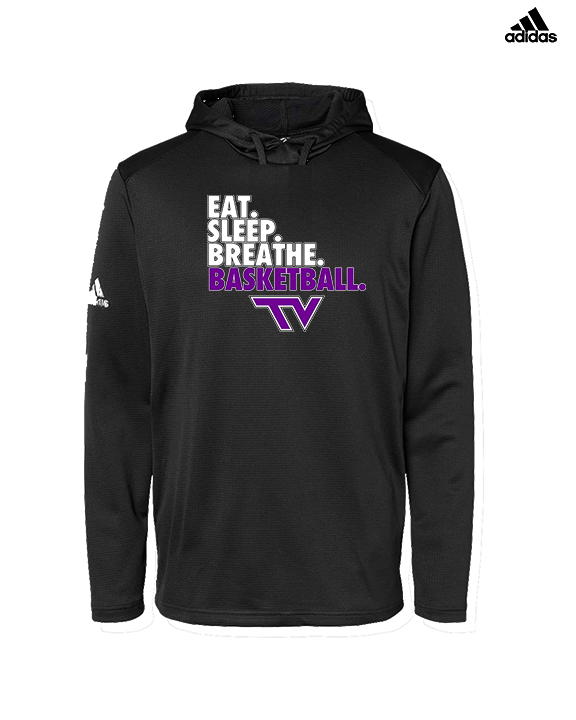 Twin Valley HS Girls Basketball Eat Sleep Breathe - Mens Adidas Hoodie