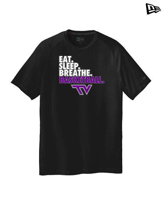 Twin Valley HS Girls Basketball Eat Sleep Breathe - New Era Performance Shirt
