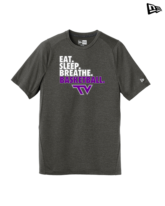Twin Valley HS Girls Basketball Eat Sleep Breathe - New Era Performance Shirt
